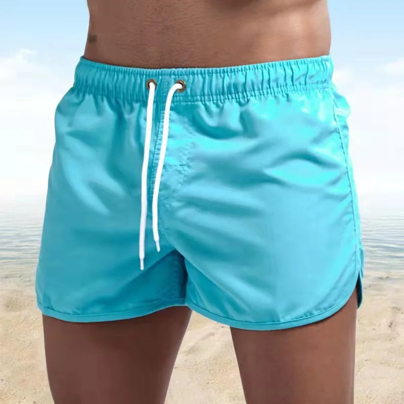 Blue Flow | Men’s Colorful Swim Shorts 🩳☀️