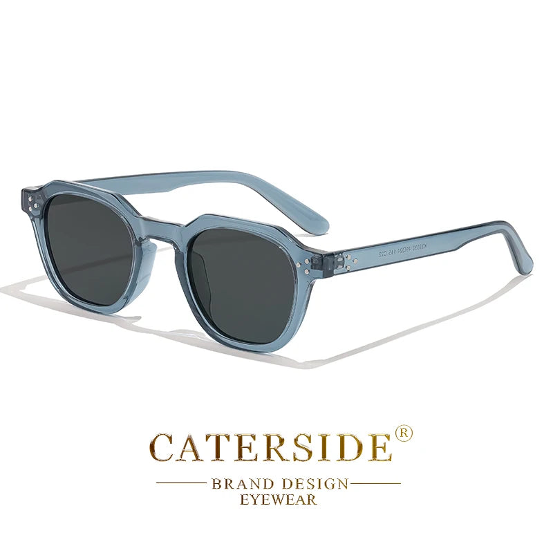 Blue Flow |  CATERSIDE Retro Polarized Sunglasses