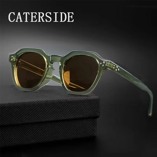Blue Flow |  CATERSIDE Retro Polarized Sunglasses
